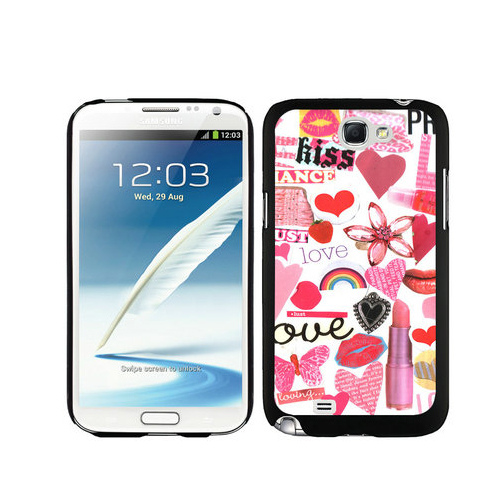 Valentine Fashion Love Samsung Galaxy Note 2 Cases DOS